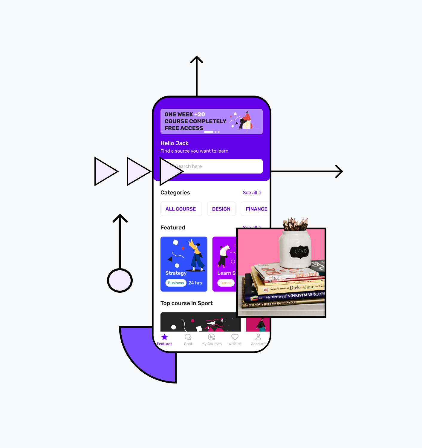 Build e-learning platform