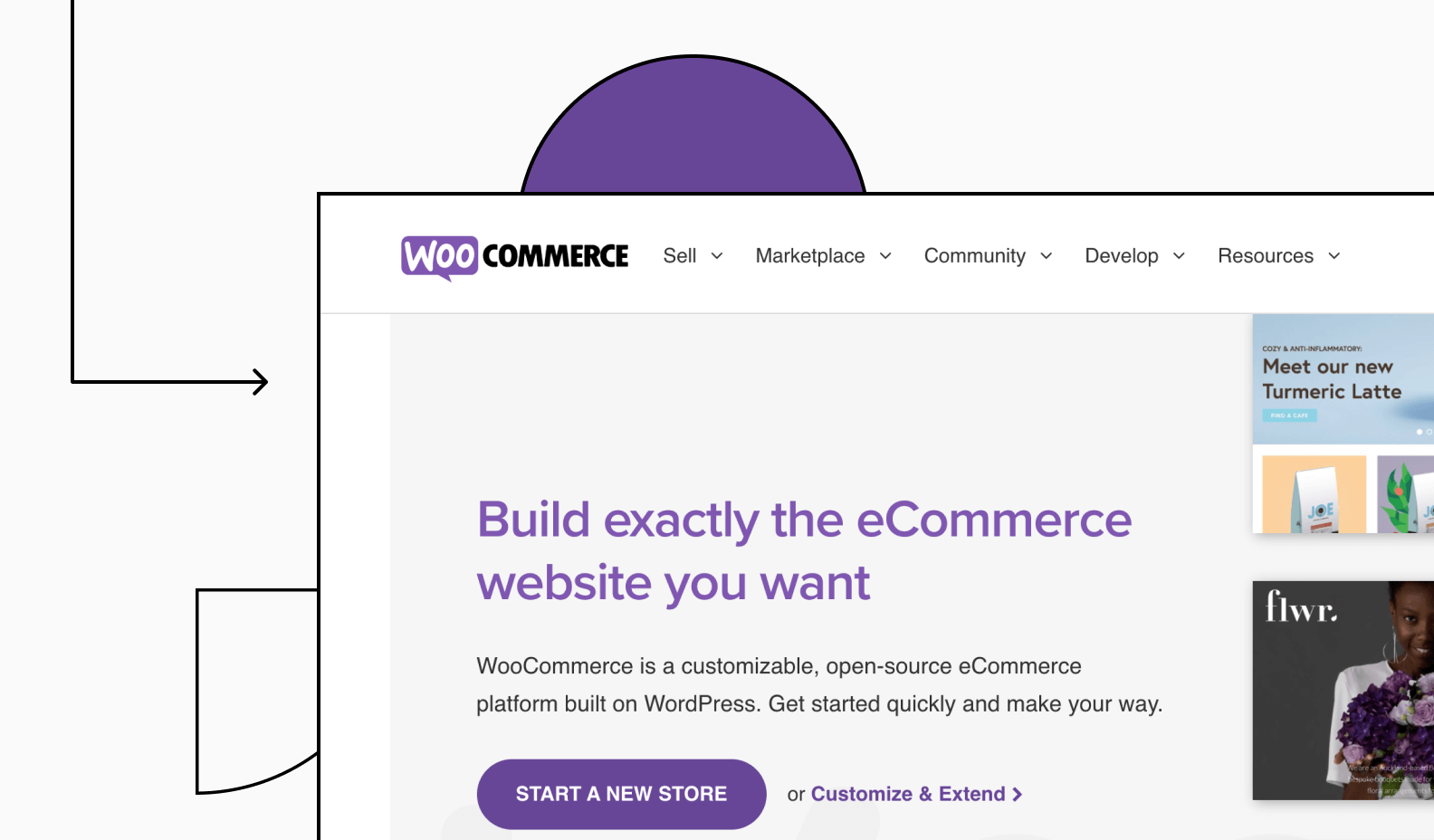 Woocommerce ecommerce website builder