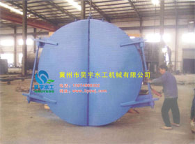 DN2400節(jié)能型側(cè)開式拍門