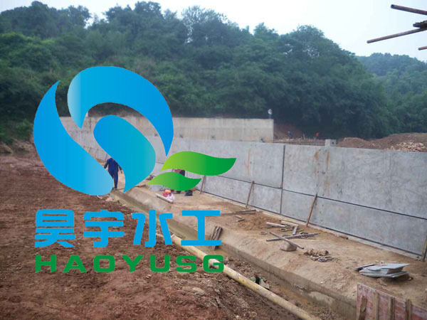 水泥自動(dòng)翻板壩